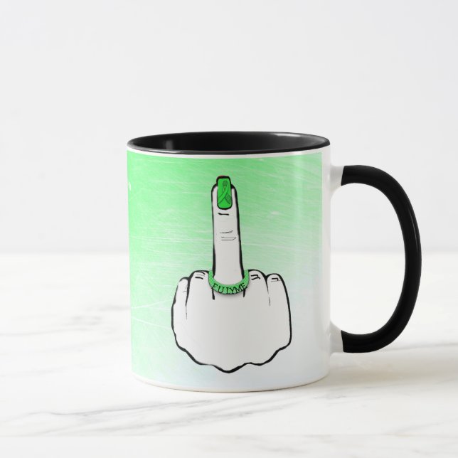 Caneca de café Doença de Lyme F Od (Direita)