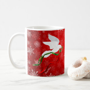 Caneca De Café Doença de Natal Branca