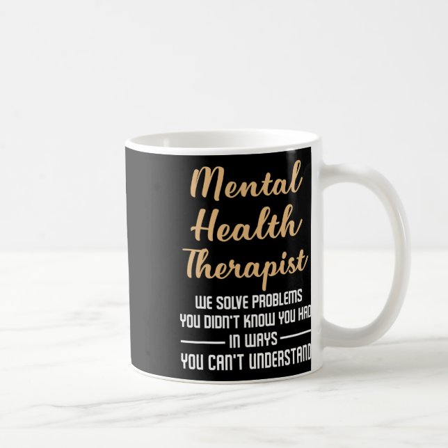 Caneca De Café Doença Mental Conselheiro de Saúde Presente - Tera (Direita)