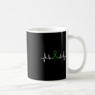 Caneca De Café Doença mental Fita Verde Fita Mental Awarenes