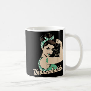 Caneca De Café Doença Mental Sensação suicida Guerreiro Un