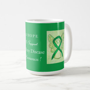 Caneca De Café Doença renal Sensibilização Fita Artéria Café Mug