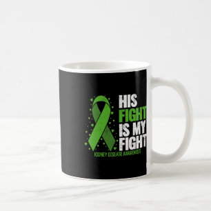 Caneca De Café Doença Renal Seu Combate À Minha Doença Renal Um