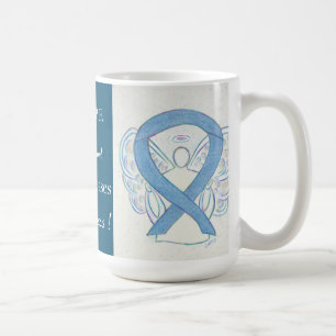 Caneca De Café Doenças Raras Sensibilização Fita Angel Custom Mug
