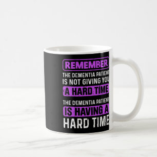 Caneca De Café Doente Com Demência Não Está A Dar-Lhe Duro Tempo