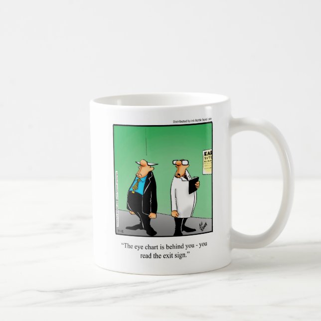 Caneca De Café Doente Engraçado/Doutor Humor Mug Presente (Direita)