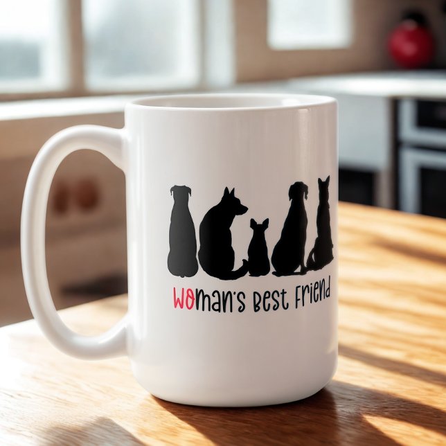 Caneca De Café Dog Lover's (Criador carregado)