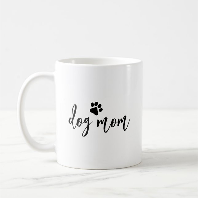Caneca De Café Dog mom (Esquerda)