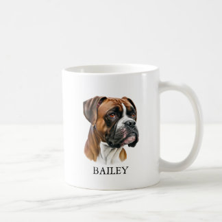 Caneca De Café Dog mom personalized with picture and name Mug