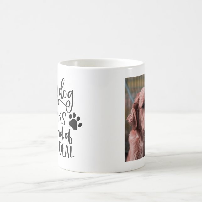 Caneca De Café Dog Photo Gift para Proprietário de Cães (Centro)