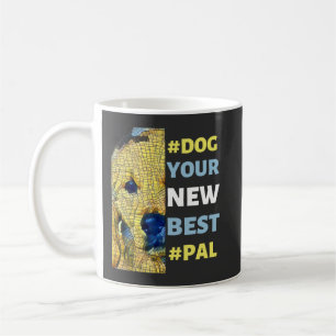 Caneca De Café  #Dog, seu novo melhor Travesseiro decorativo #Pal
