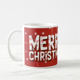 Caneca De Café Dog Wishing you Merry Christmas Mug