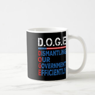 Caneca De Café Doge Desmantelando Nosso Governo Eficientemente Me