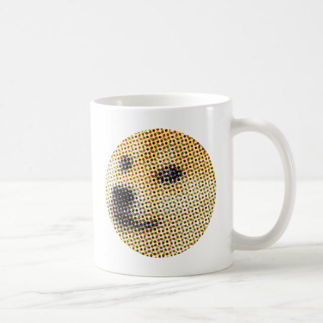 Caneca De Café Doge mínimo/abstrato (Direita)