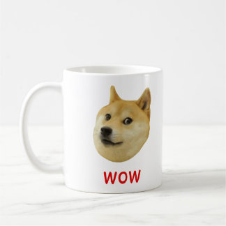 Caneca De Café Doge muito wow muito cão tal Shiba Shibe Inu