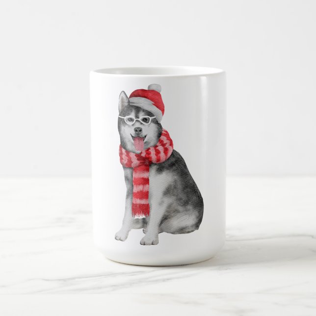 Caneca De Café Doggy Christmas (Centro)