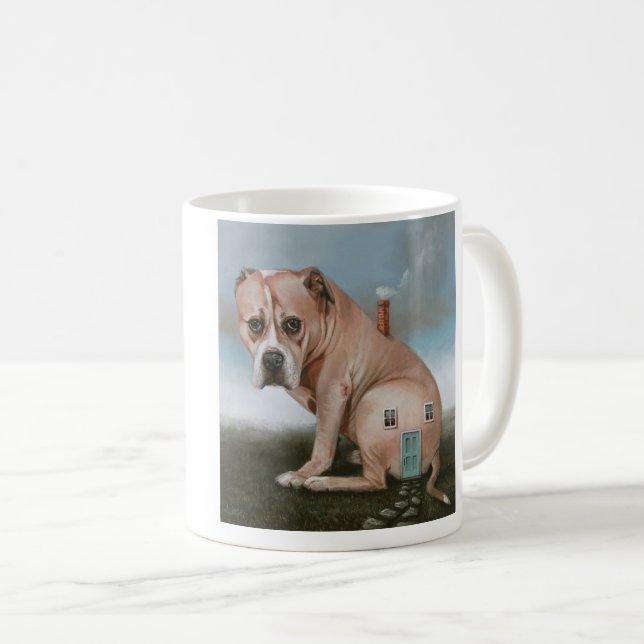 Caneca De Café Doghouse Mug (Frente Esquerda)