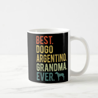 Caneca De Café Dogo Argentino Avó Nunca Cachorro Amava Da Mãe