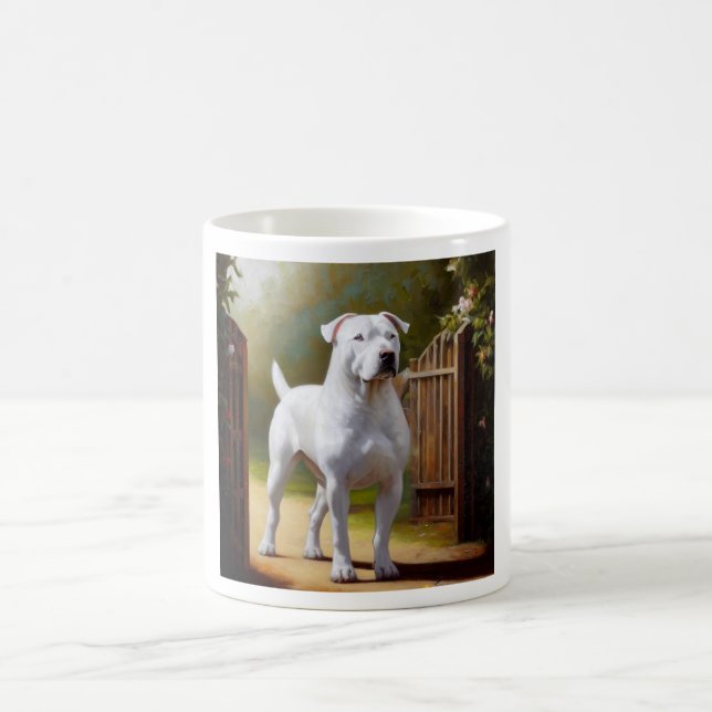 Caneca De Café Dogo Argentino Dog (Centro)