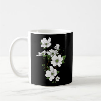 Caneca De Café Dogwood Flowers Primavera