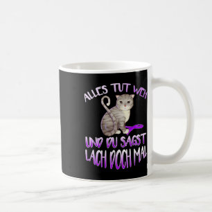 Caneca De Café Dói E Você Diz Rir Fibromialgia Familiar Awaren