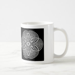 Caneca De Café Doily Art