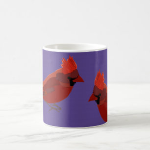 Caneca De Café Dois Cardinhos