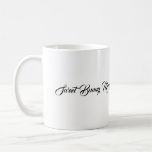 Caneca De Café Dois Coelhos Bonitos E Engraçados