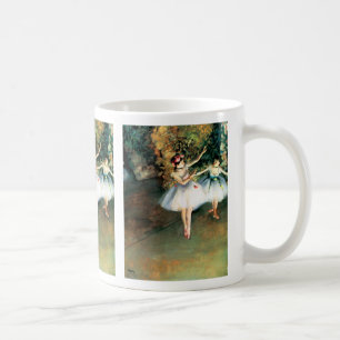 Caneca De Café Dois dançarinos em um Palco de Degas