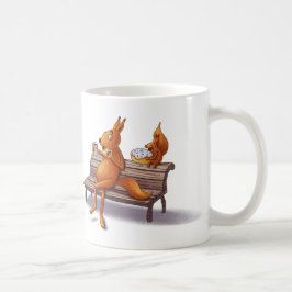 Caneca De Café Dois esquilos