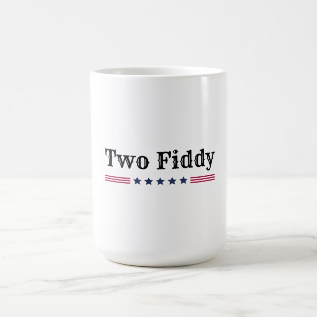 Caneca De Café Dois Fiddy USA Sestercentenário (Centro)