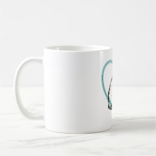 Caneca De Café Dois Gatos Se Abraçando
