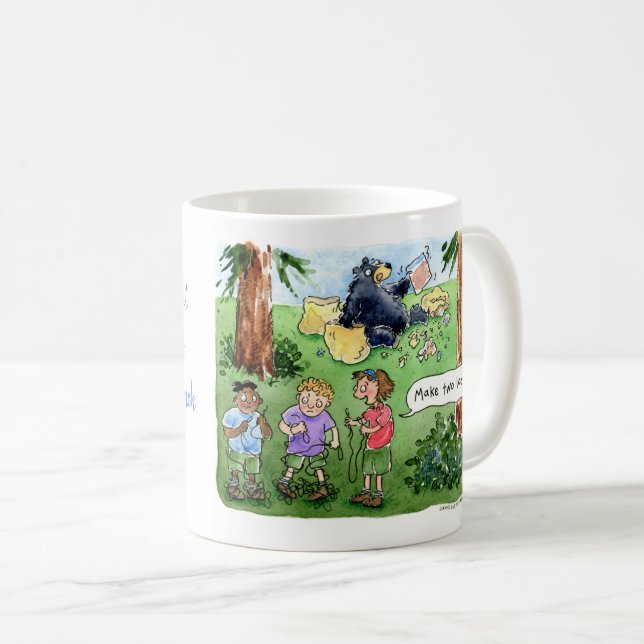 Caneca De Café "Dois Loops" Philmont Women Ranger Mug (Frente Esquerda)
