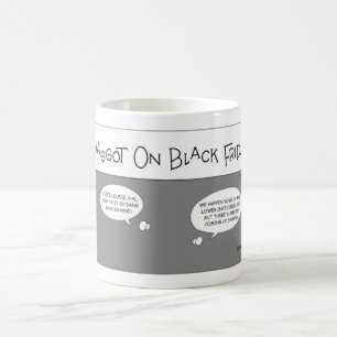 Caneca De Café Dois Tons na Sexta-Feira Negra