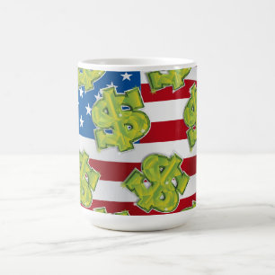 Caneca De Café Dólar americano