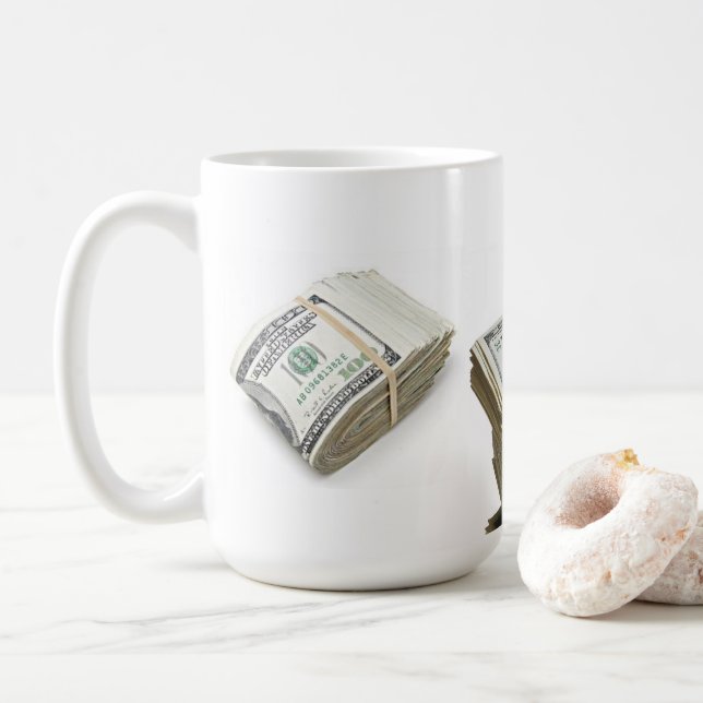 Caneca De Café Dollars (Com Donut)
