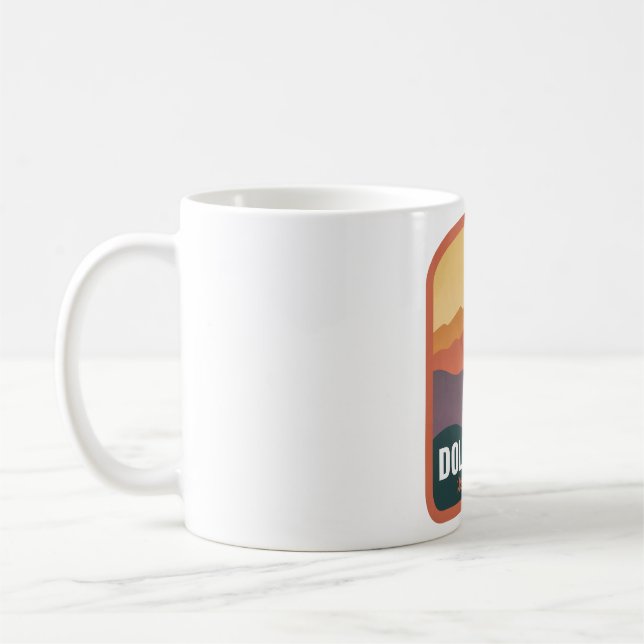Caneca De Café Dolly Sods Wilderness WV Sunset (Esquerda)