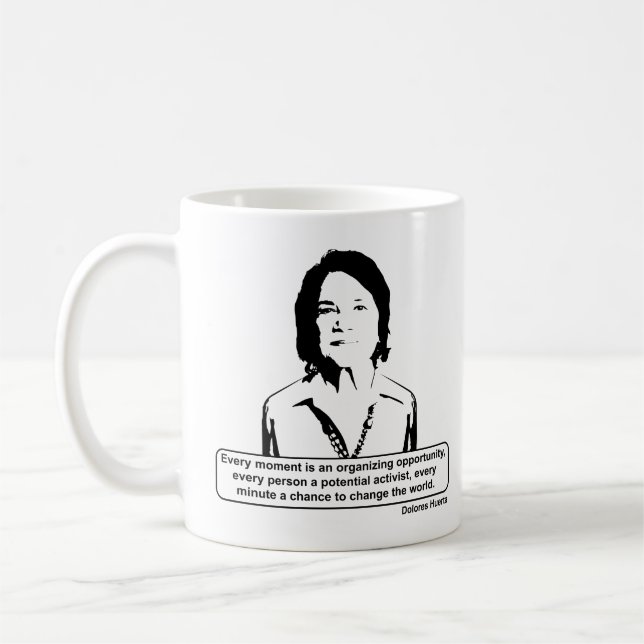 Caneca De Café Dolores Huerta Cote (Esquerda)