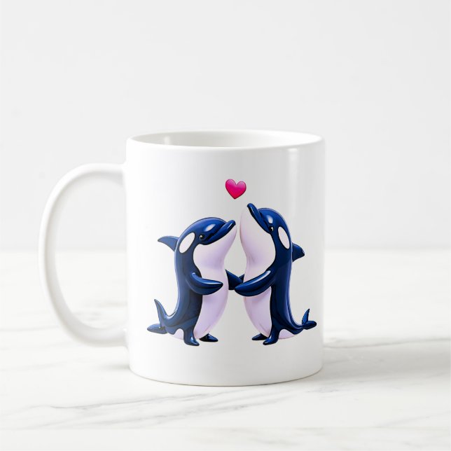 Caneca De Café Dolphin (Esquerda)