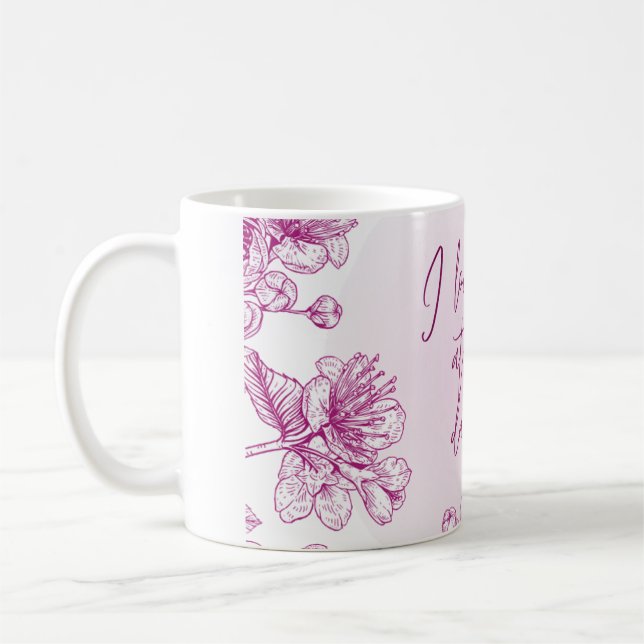 Caneca De Café dom acrílico roxo (Esquerda)