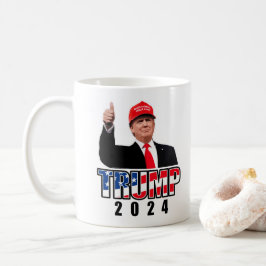 Caneca De Café Dom Donald Trump 2024