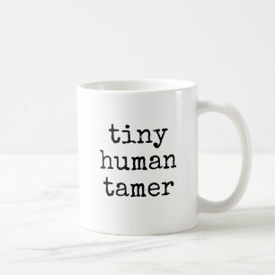 Caneca De Café Domador de Humano Minúsculo Presente Divertido par