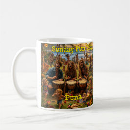 Caneca De Café Domingo Divertido
