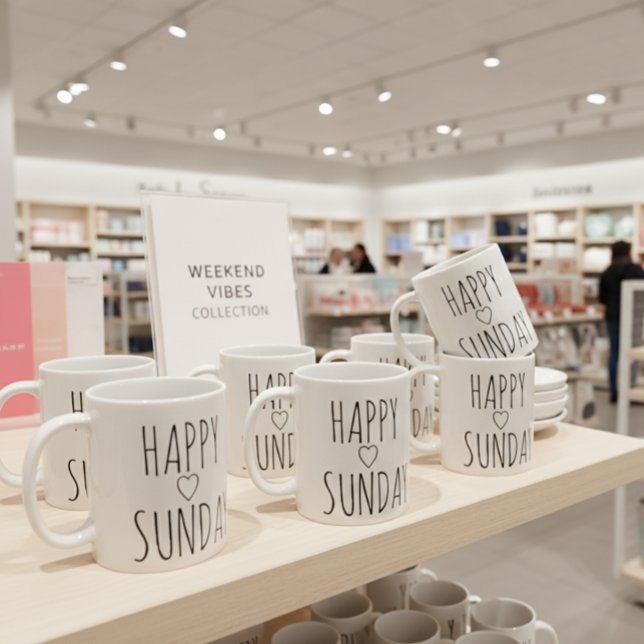 CANECA DE CAFÉ DOMINGO FELIZ (Criador carregado)