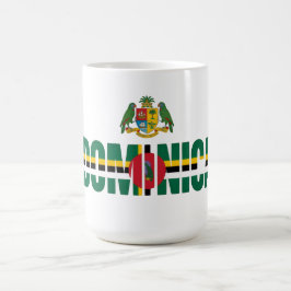 Caneca De Café Dominica Saco Transparente | Caribenho | Pronto pa