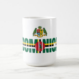 Caneca De Café Dominica Saco Transparente Caribenho Pronto pa