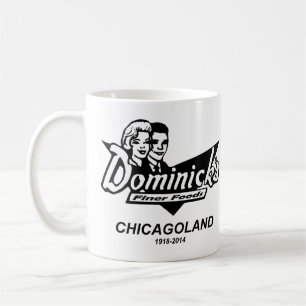 Caneca De Café Dominick's Finer Comida, Chicago e Suburbs, IL