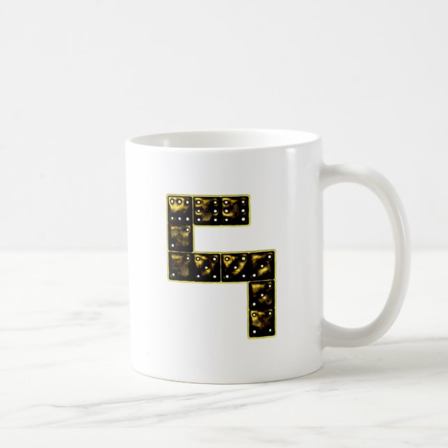 Caneca De Café domino (Direita)