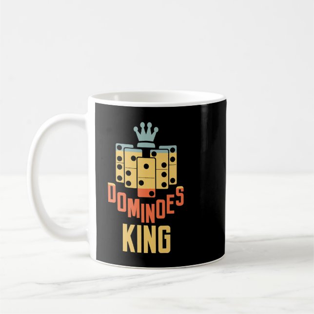 Caneca De Café Domino Lover Domina King Dominos Player Hobby Ga (Esquerda)