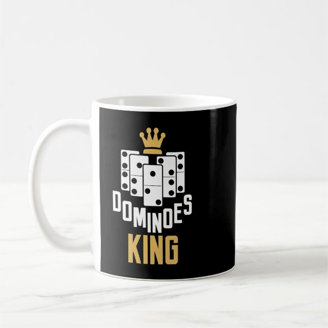 Caneca De Café Domino Lover Domina King Dominos Player Hobby Ga (Esquerda)